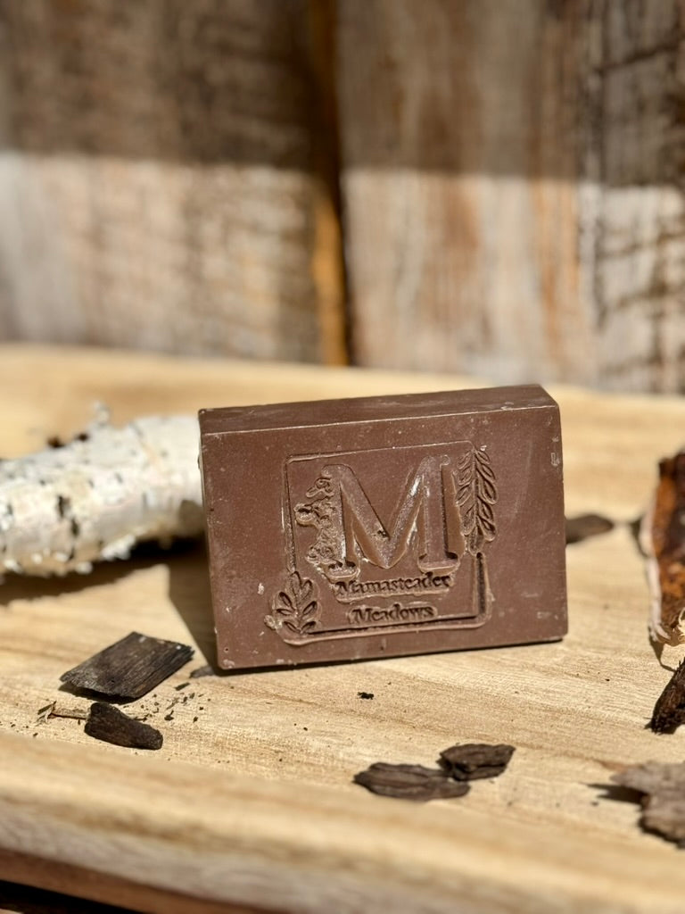 Dark Patchouli Suet Tallow Soap