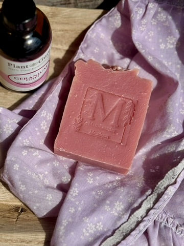 Fresh Geranium Suet Tallow Soap